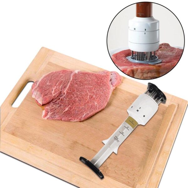 Multifunctional Sauce Infuser Meat Tenderizer